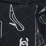 Chanel Medium Icons Classic Double Flap Canvas AGHW