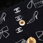 Chanel Medium Icons Classic Double Flap Canvas AGHW