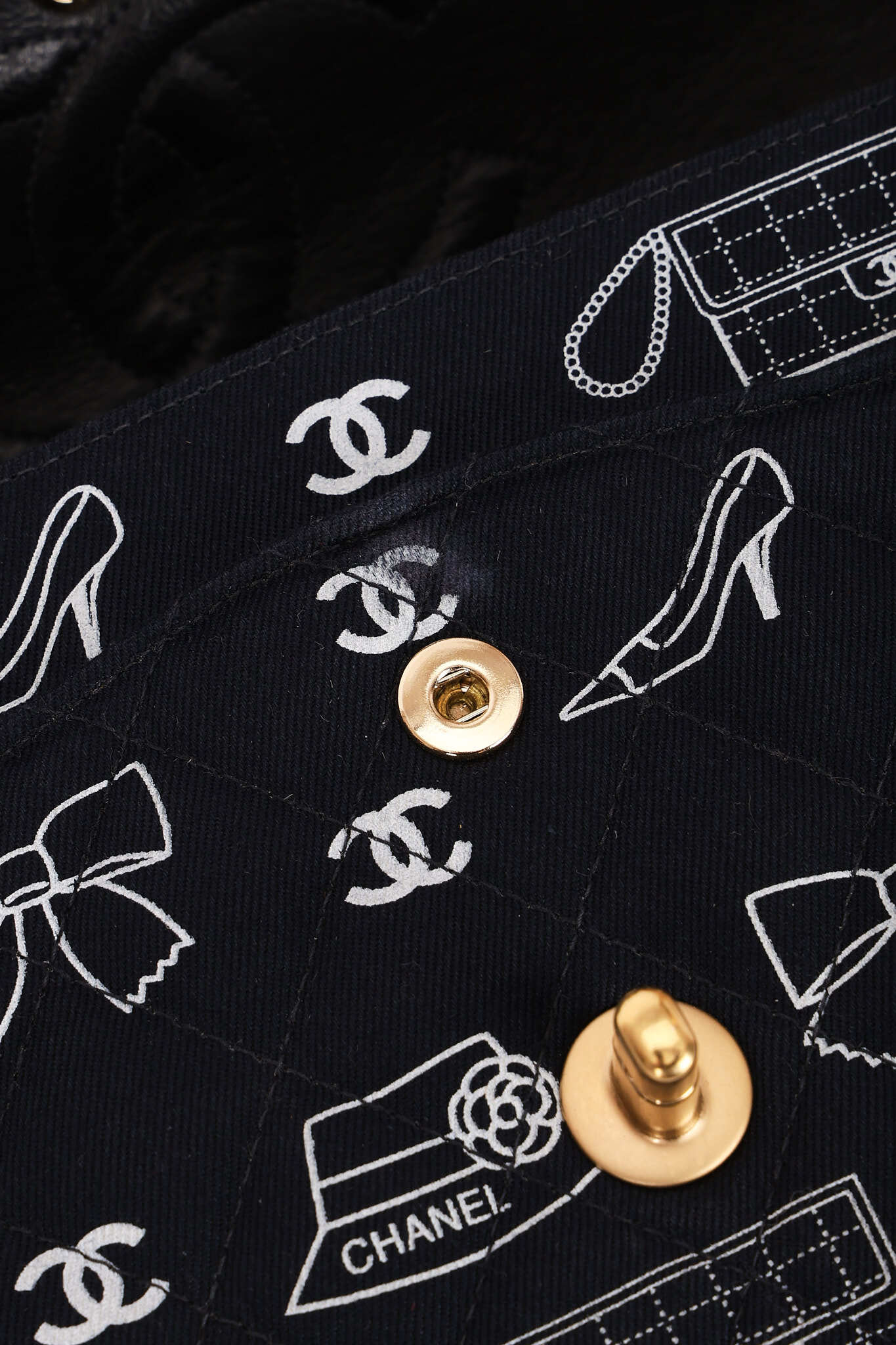 Chanel Medium Icons Classic Double Flap Canvas AGHW