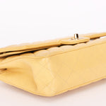 Chanel Medium Classic Double Flap Butter Yellow Caviar 2024 GHW
