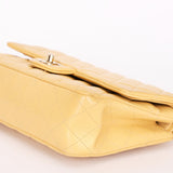 Chanel Medium Classic Double Flap Butter Yellow Caviar 2024 GHW