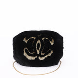 Ultra-Rare Chanel Fur and Chains Arm Warmer 2006 GHW