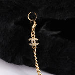 Ultra-Rare Chanel Fur and Chains Arm Warmer 2006 GHW