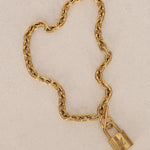 Louis Vuitton Lock & Key Necklace - Drop 12