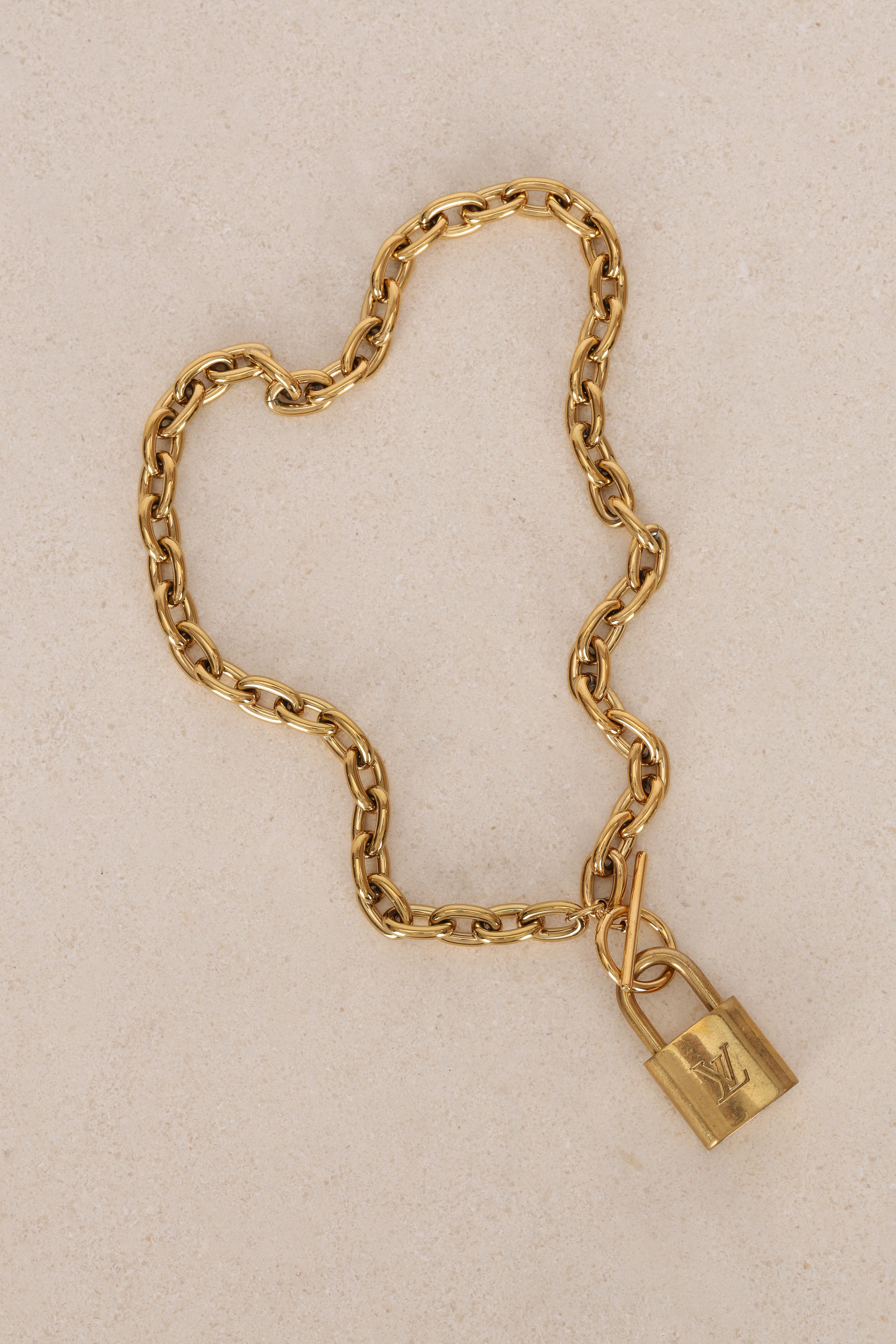 Louis Vuitton Lock & Key Necklace - Drop 12