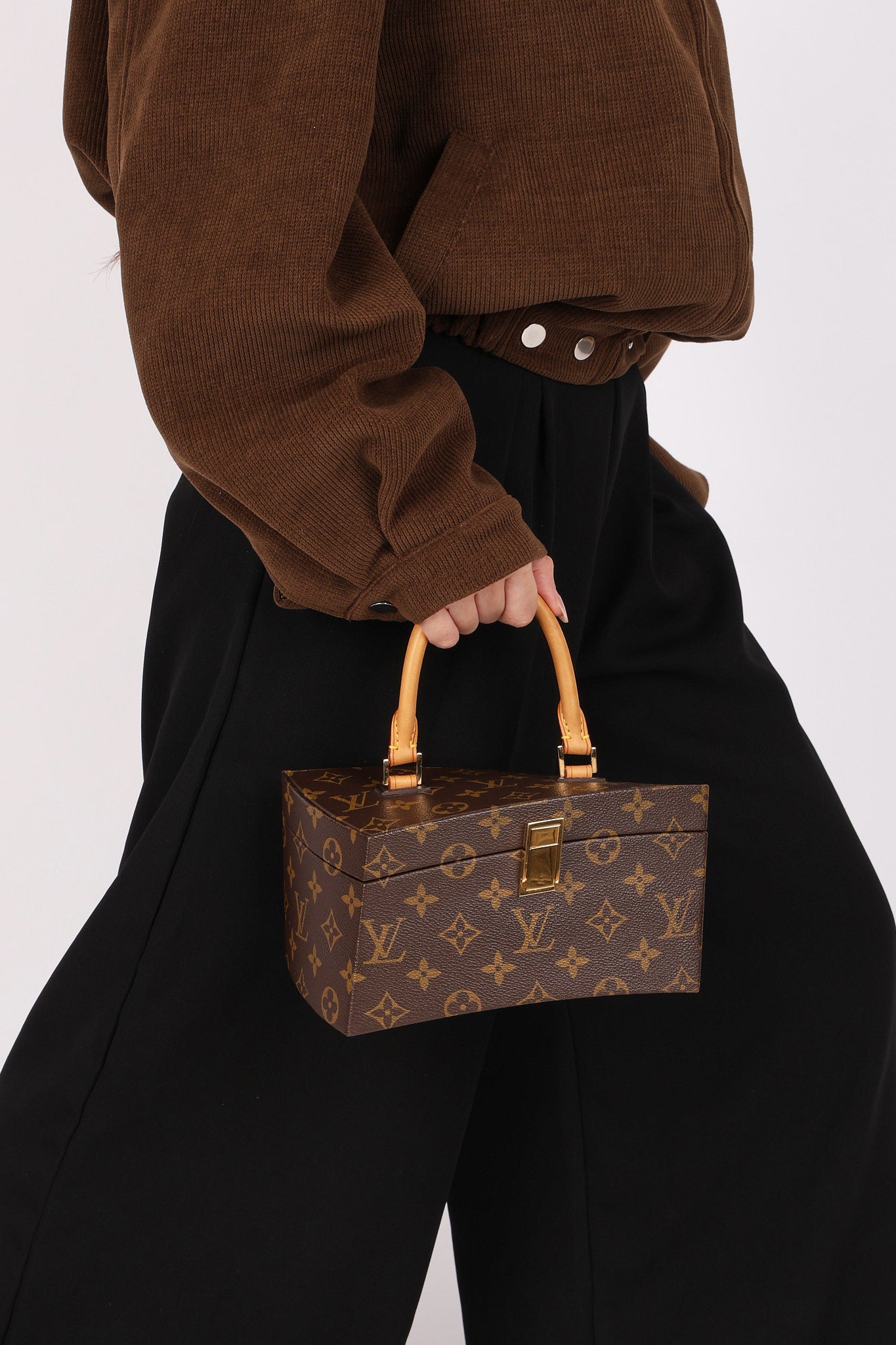 Limited Edition Louis Vuitton x Frank Gehry Monogram Twisted Box with Strap