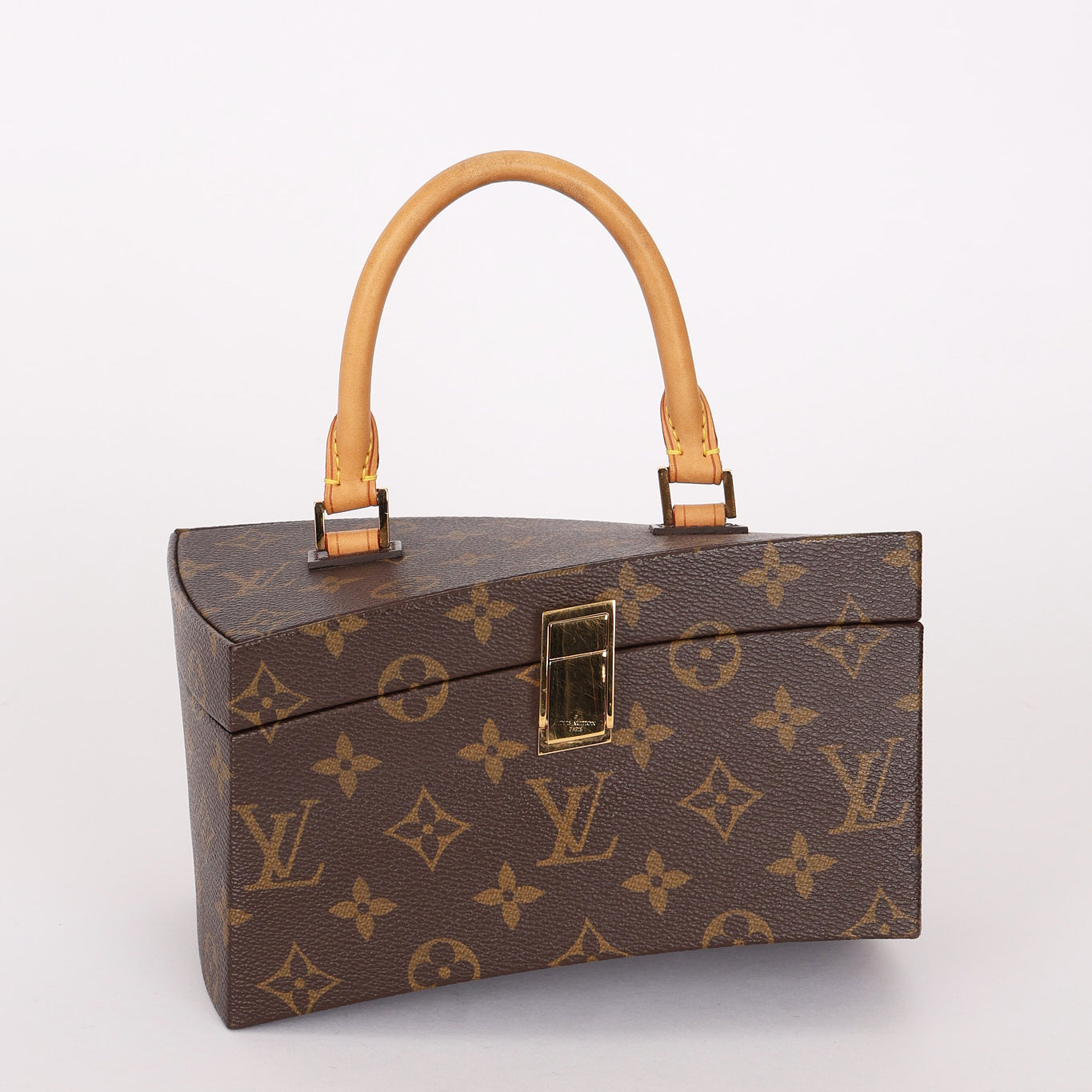Limited Edition Louis Vuitton x Frank Gehry Monogram Twisted Box with Strap