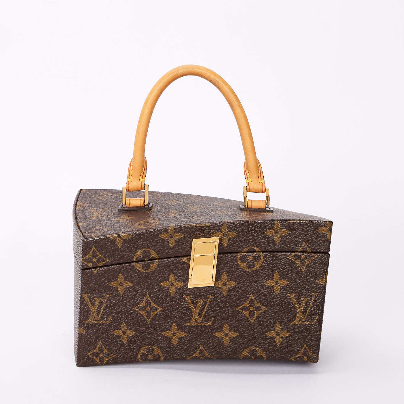 Limited Edition Louis Vuitton x Frank Gehry Monogram Twisted Box with Strap