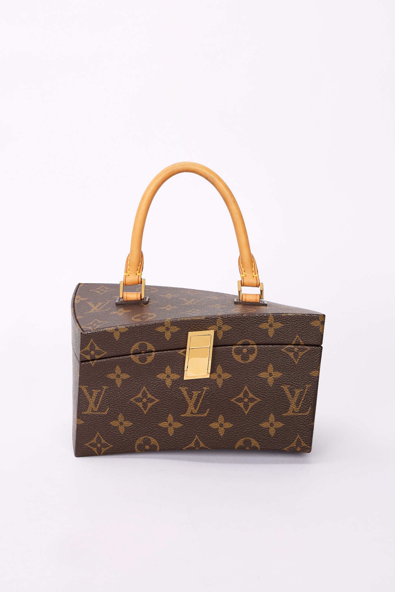 Limited Edition Louis Vuitton x Frank Gehry Monogram Twisted Box with Strap