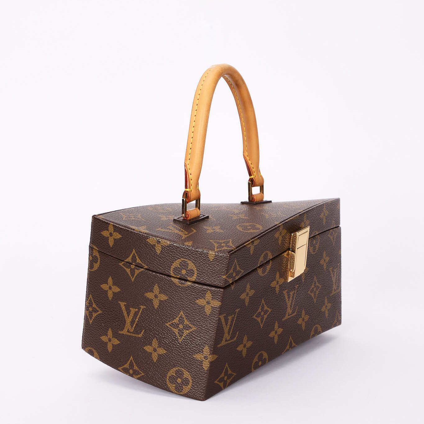 Limited Edition Louis Vuitton x Frank Gehry Monogram Twisted Box with Strap