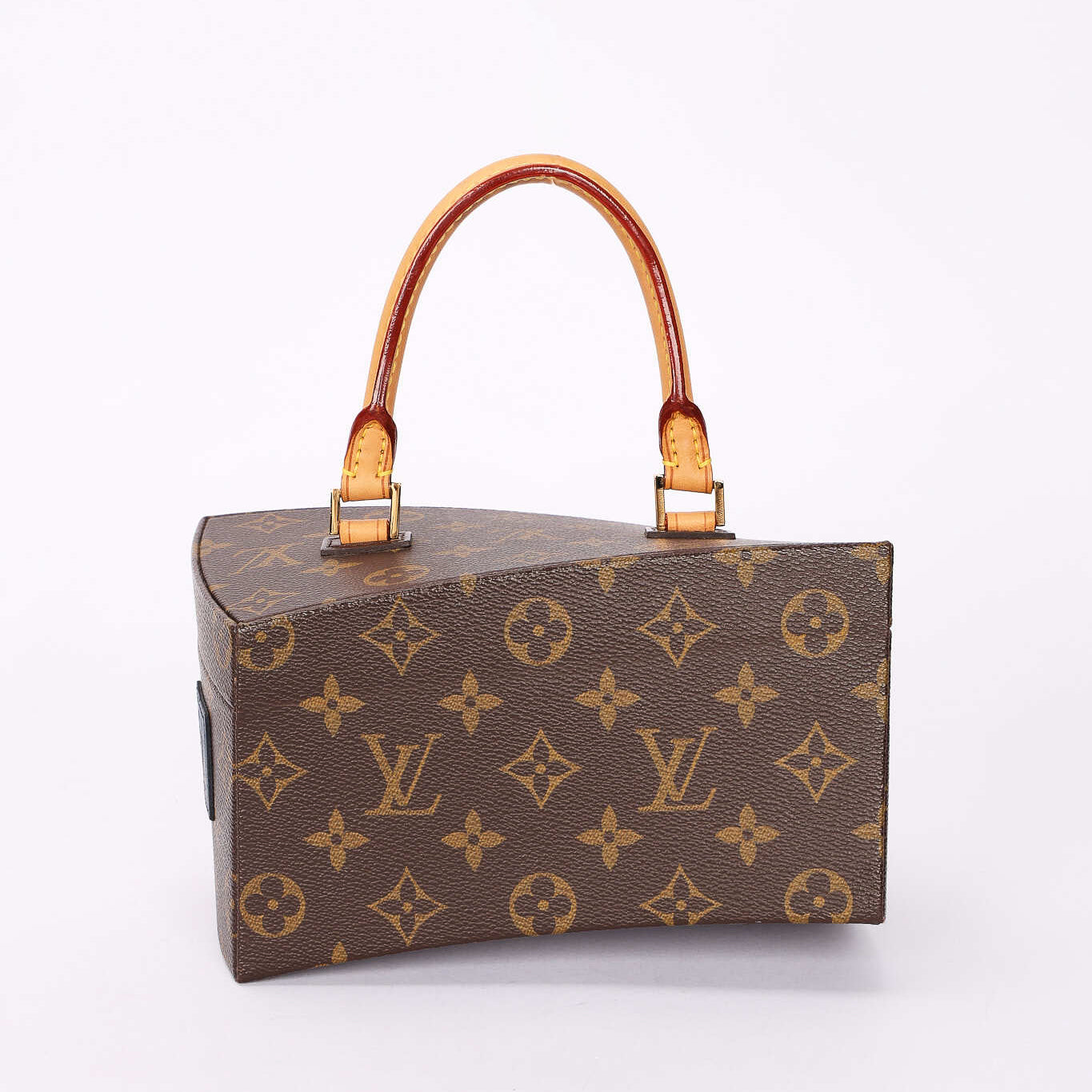 Limited Edition Louis Vuitton x Frank Gehry Monogram Twisted Box with Strap