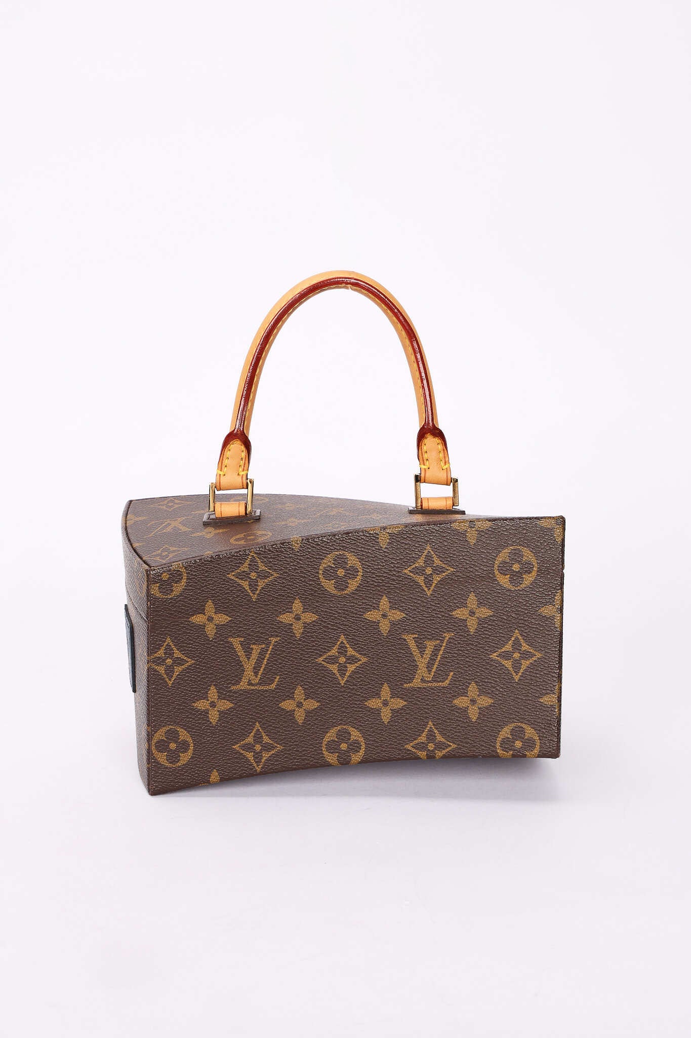 Limited Edition Louis Vuitton x Frank Gehry Monogram Twisted Box with Strap