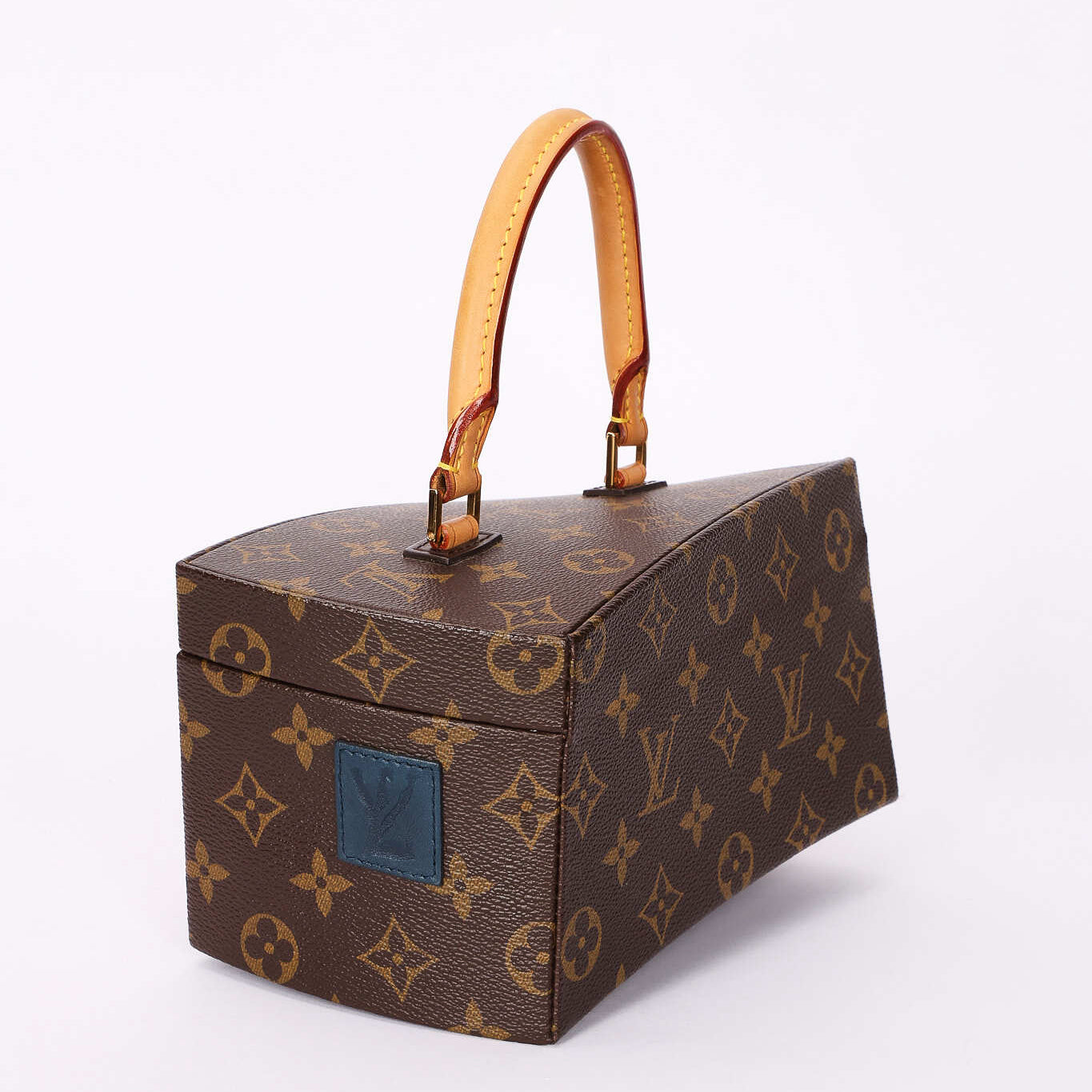 Limited Edition Louis Vuitton x Frank Gehry Monogram Twisted Box with Strap