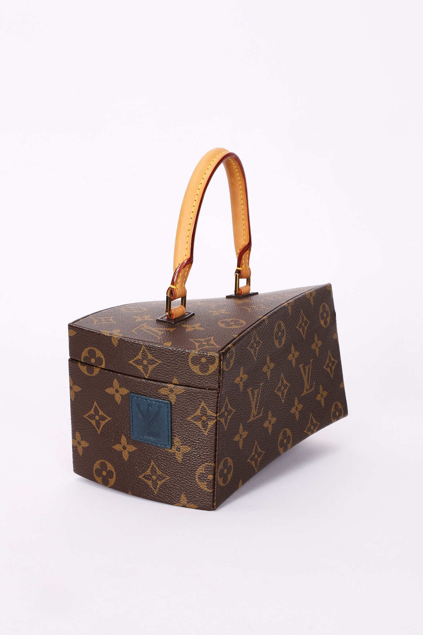Limited Edition Louis Vuitton x Frank Gehry Monogram Twisted Box with Strap