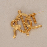 Dior Logo Rope Motif Brooch - Drop 16