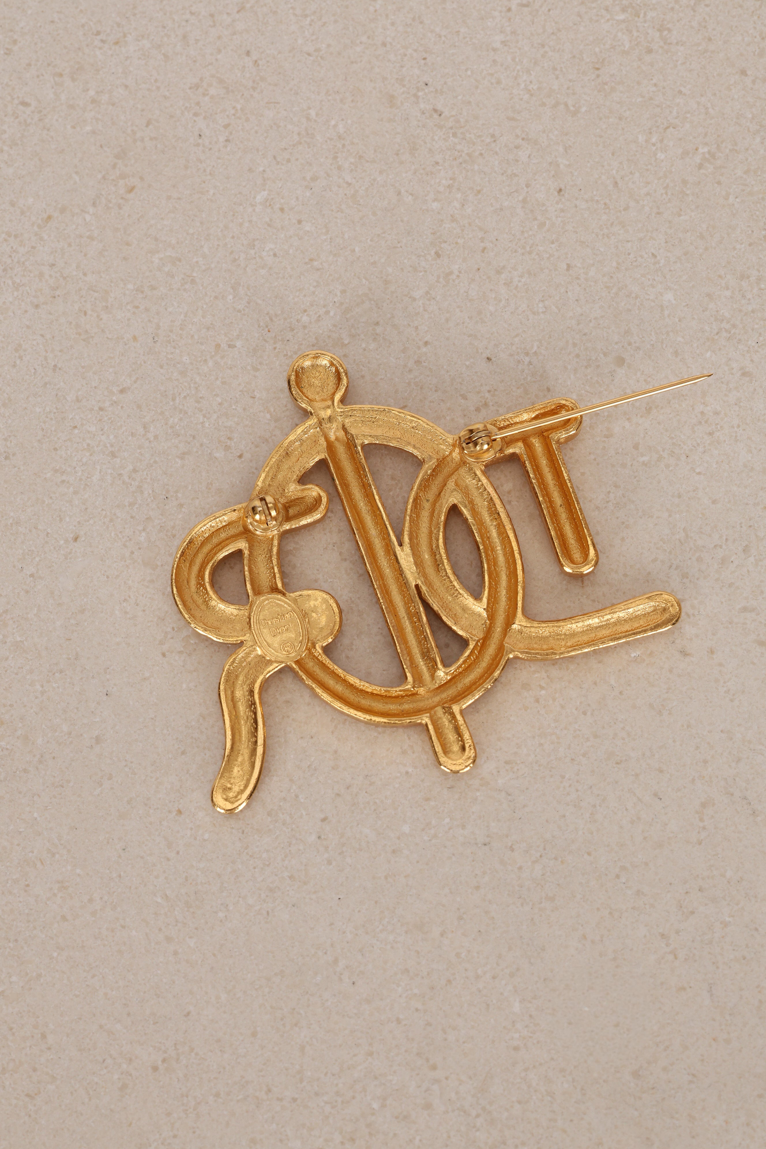 Dior Logo Rope Motif Brooch - Drop 16