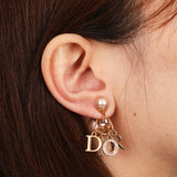 Dior Rose Logo Tribales Clip-On Earrings - Drop 25