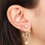 Dior CD Crystal Tribales Earrings  - Drop 50