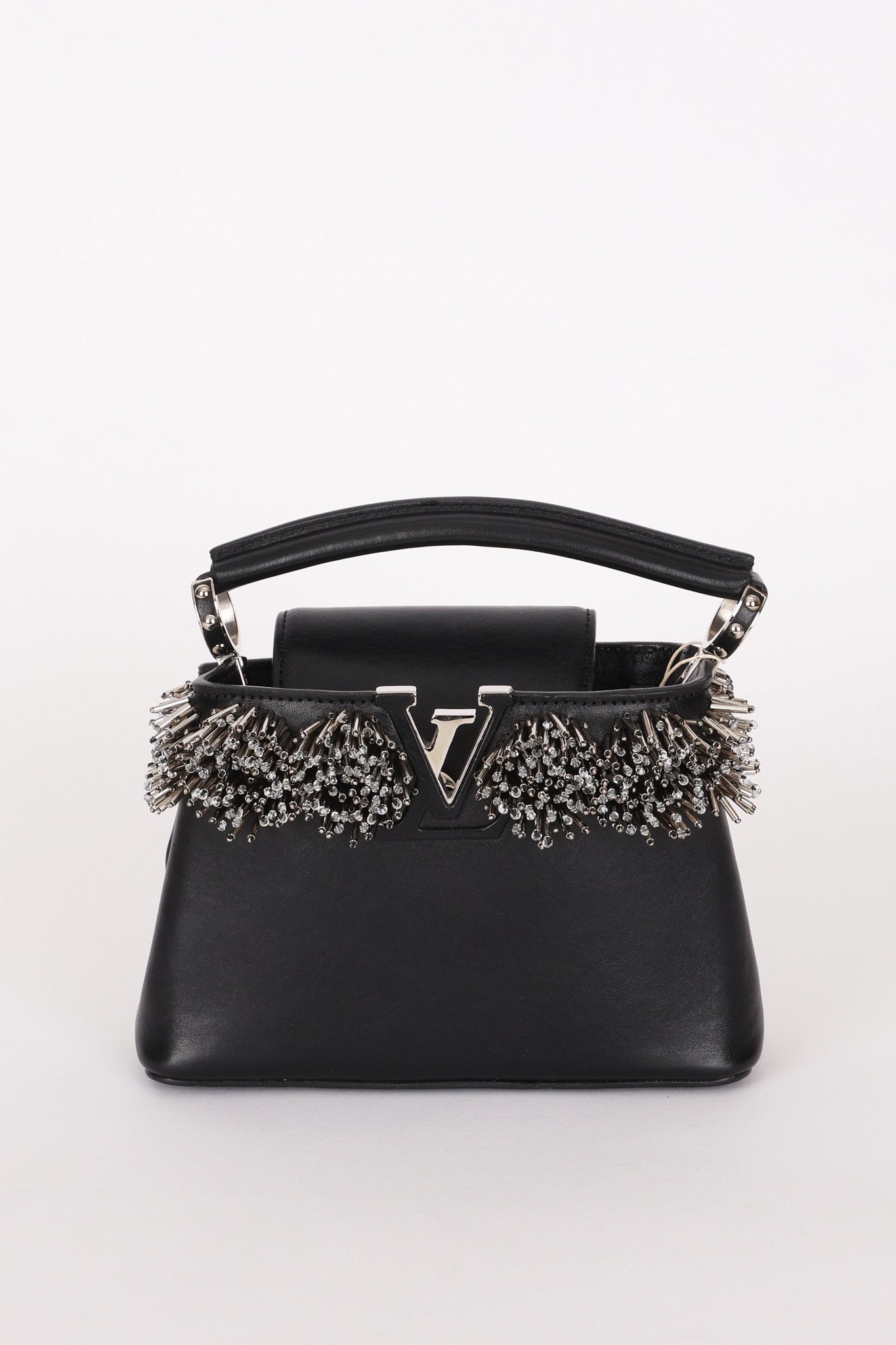 Limited Edition Louis Vuitton Capucines BB with Crystal Beaded Embellishments 2016