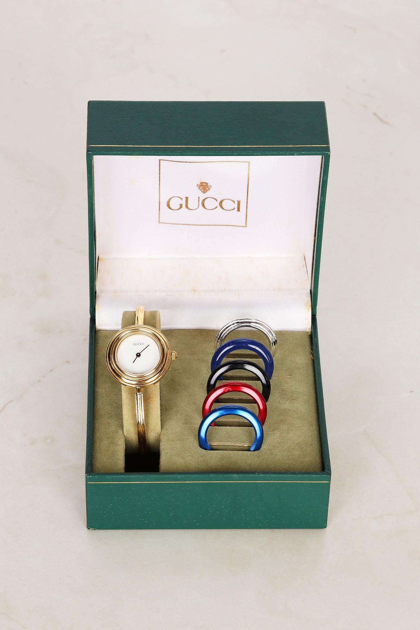 Gucci Multicolor Bezel Watch