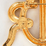 Dior Insignia Logo Brooch