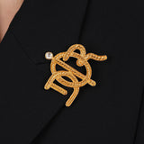 Dior Insignia Logo Brooch