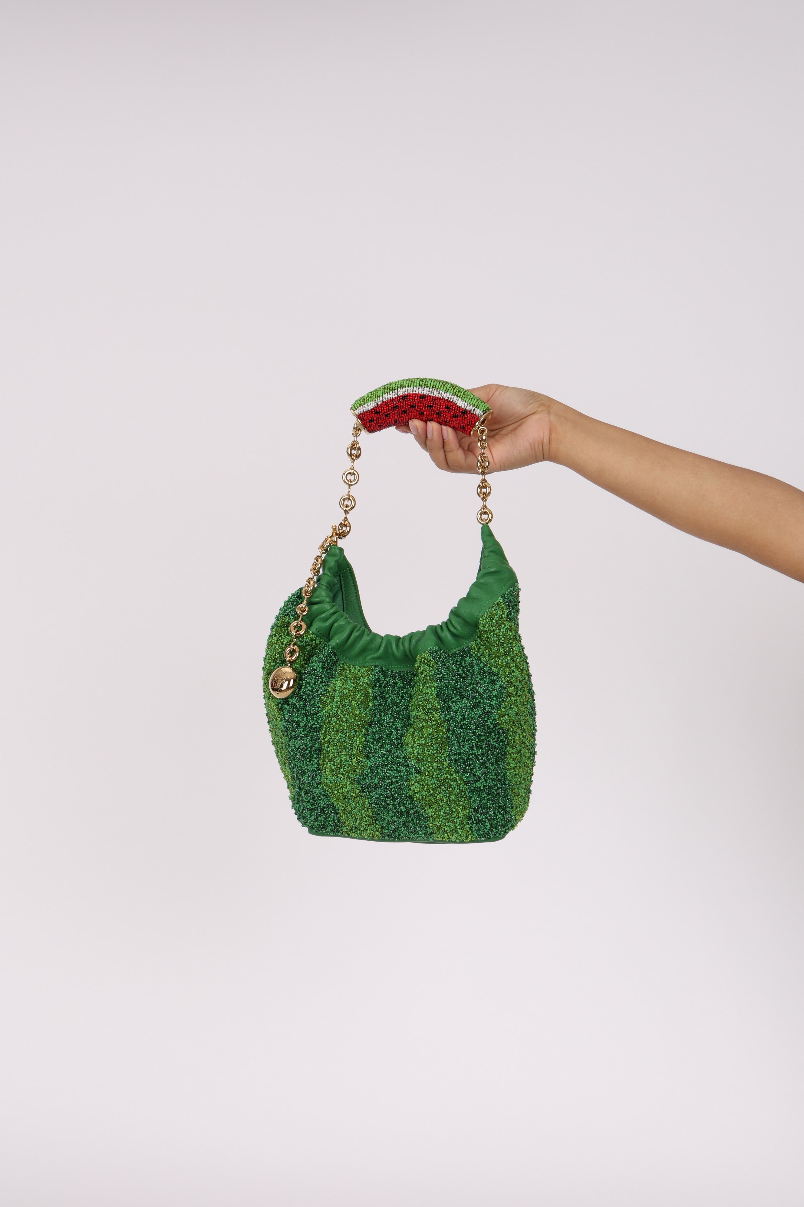 Loewe Beaded Watermelon Squeeze Bag