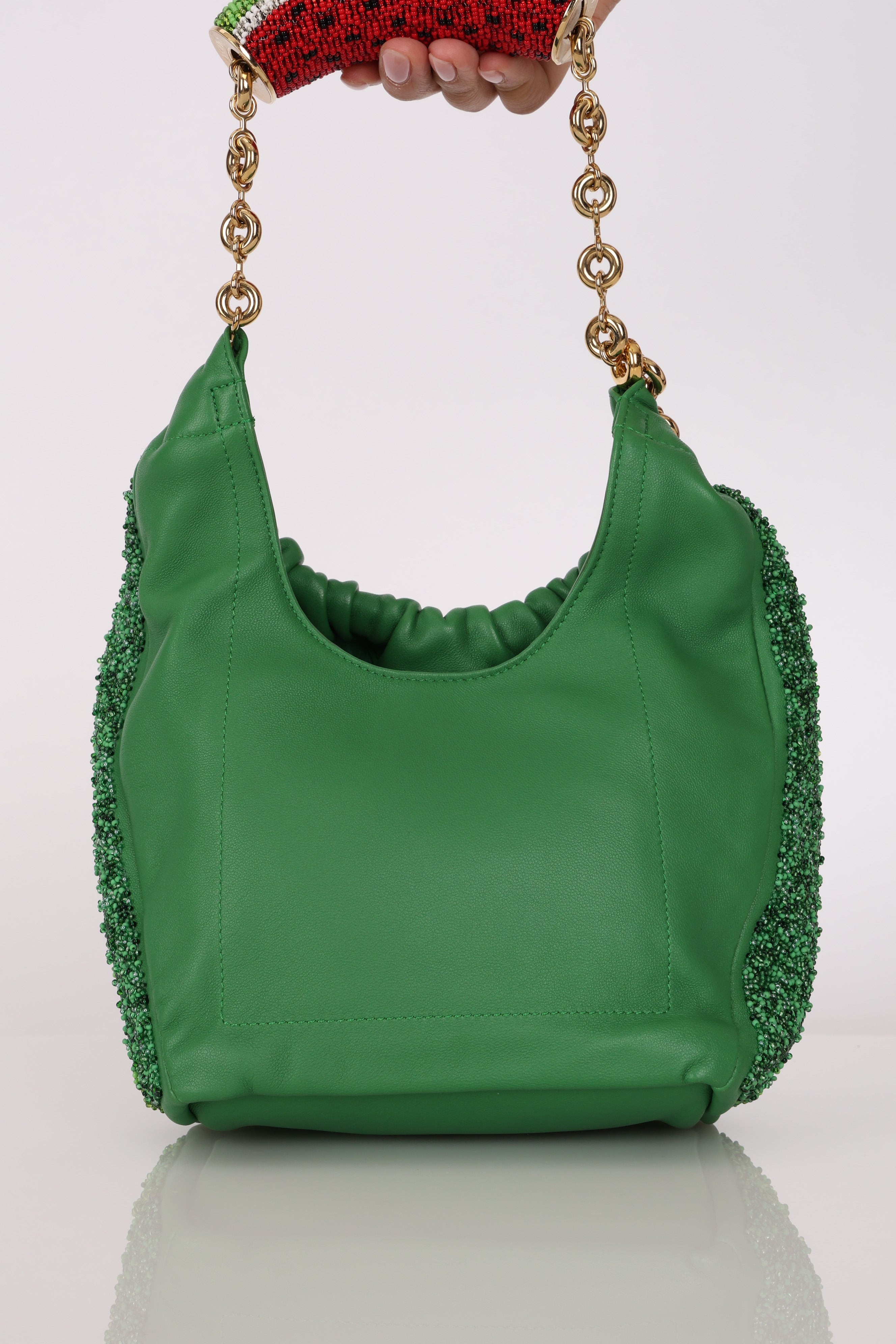 Loewe Beaded Watermelon Squeeze Bag