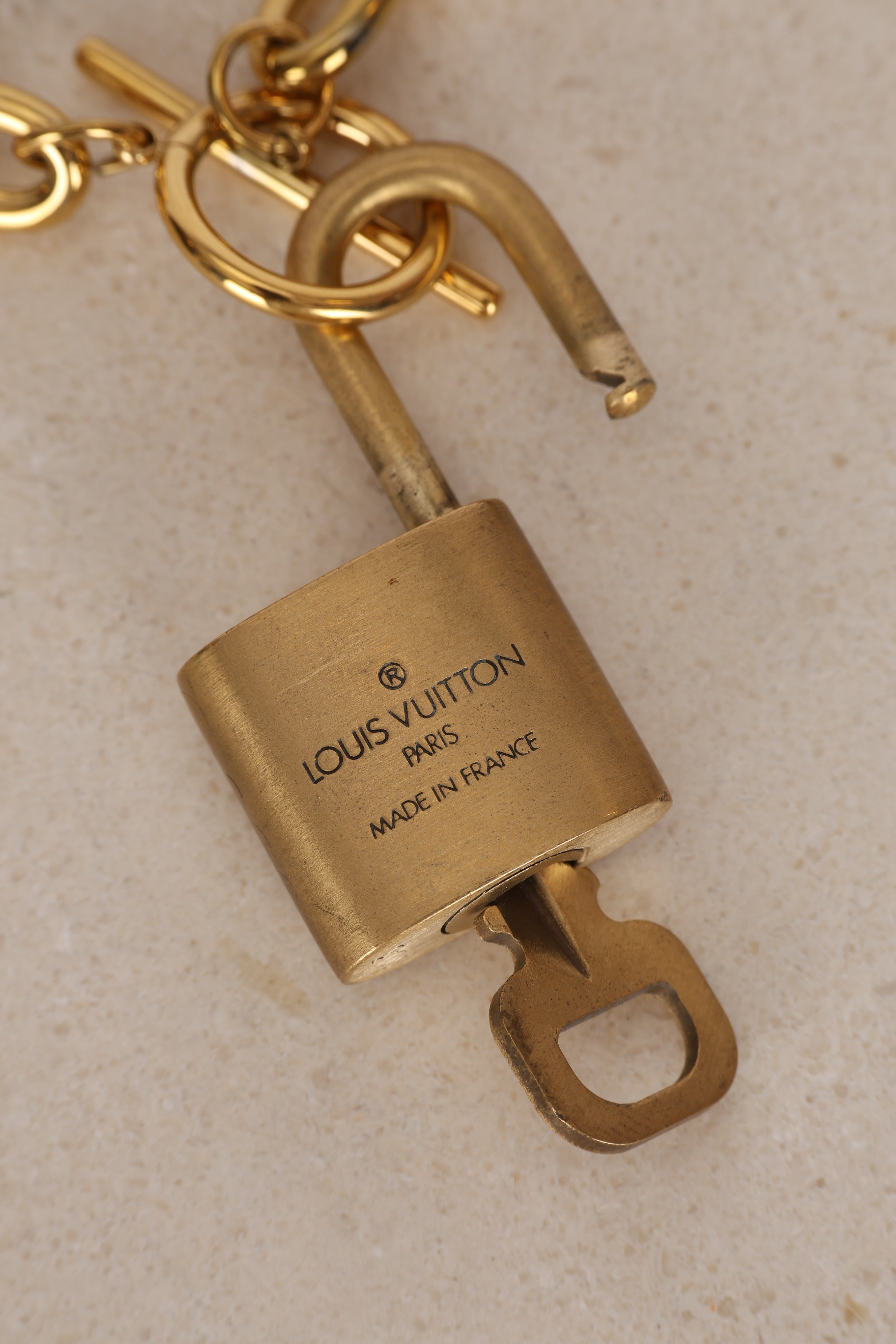 Louis Vuitton Padlock & Key 3