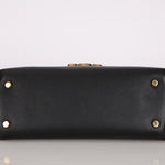 Celine Medium Nino Bag Black Grained Calfskin