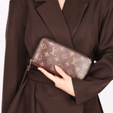 Louis Vuitton Monogram Watersnake Zippy Long Wallet