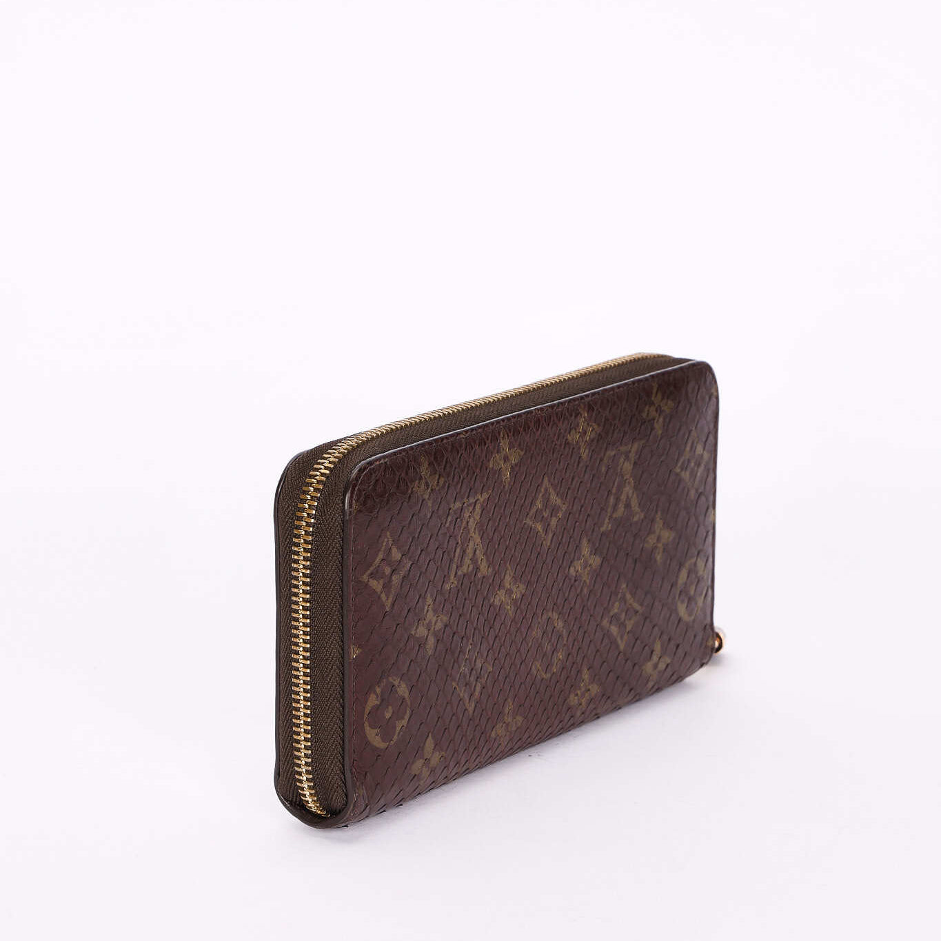 Louis Vuitton Monogram Watersnake Zippy Long Wallet