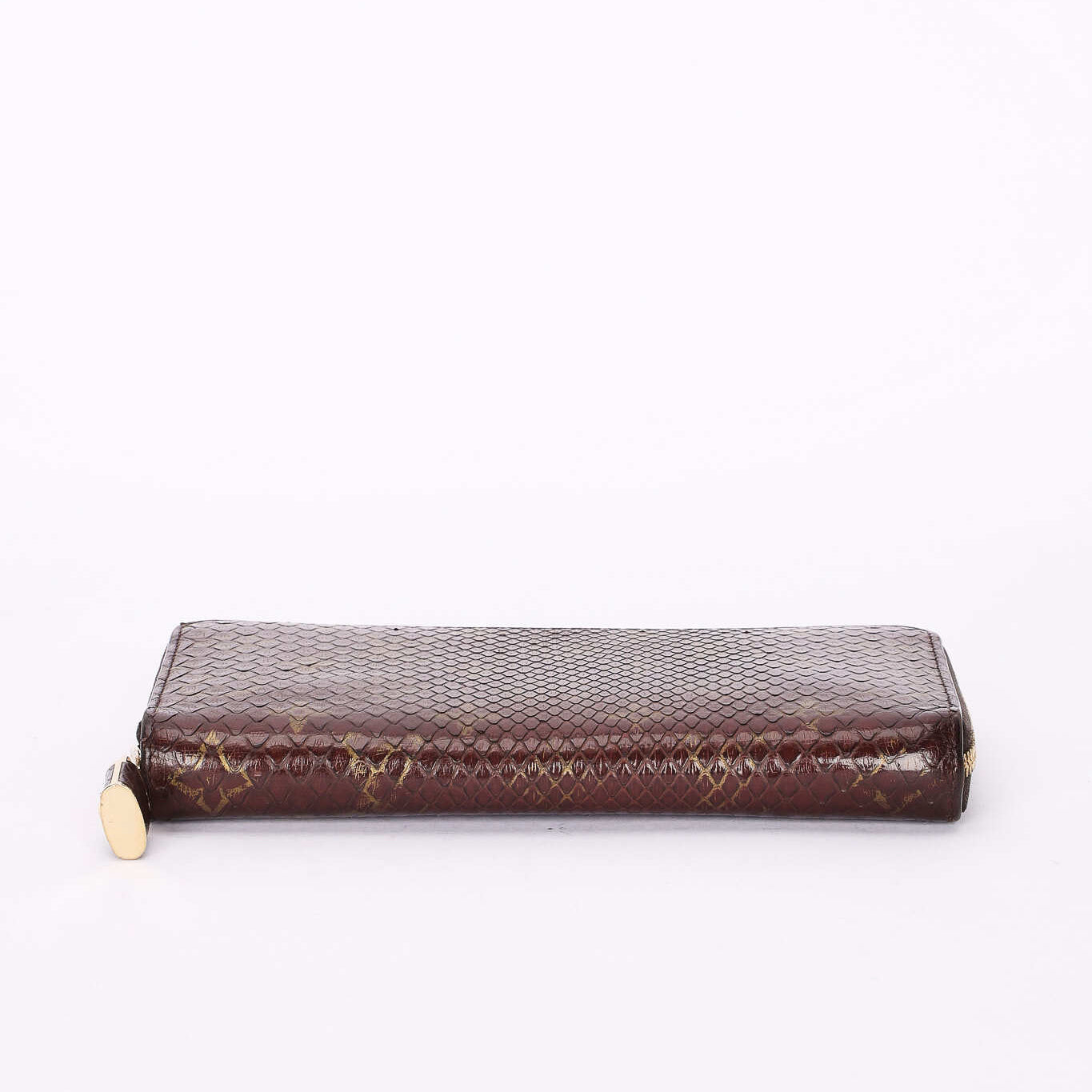 Louis Vuitton Monogram Watersnake Zippy Long Wallet