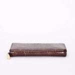 Louis Vuitton Monogram Watersnake Zippy Long Wallet