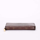 Louis Vuitton Monogram Watersnake Zippy Long Wallet