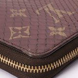 Louis Vuitton Monogram Watersnake Zippy Long Wallet
