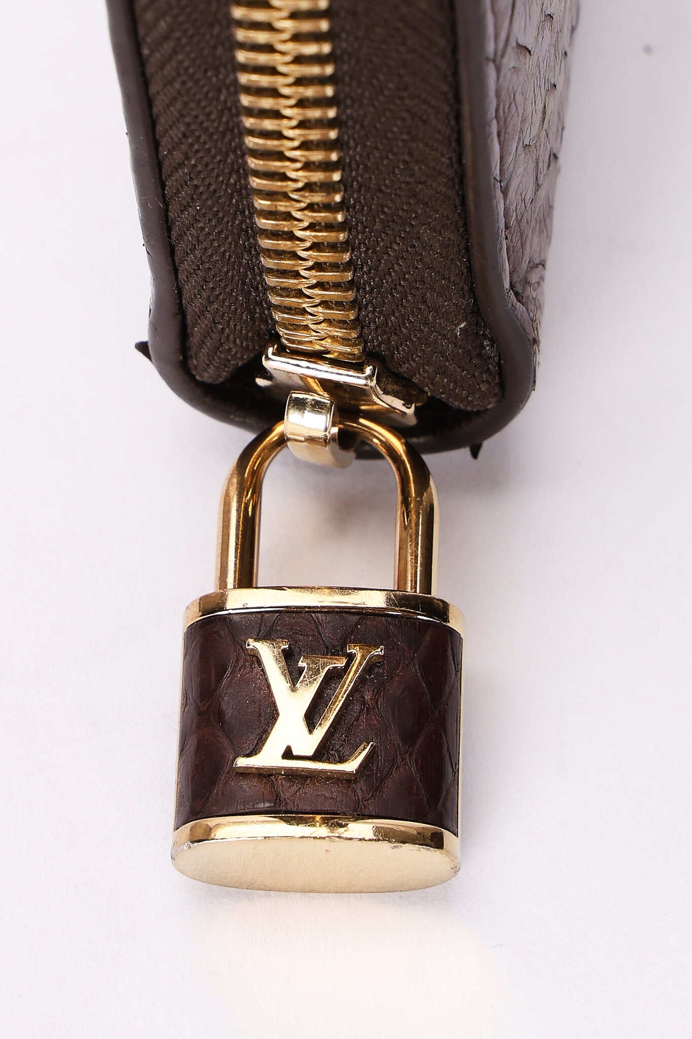 Louis Vuitton Monogram Watersnake Zippy Long Wallet