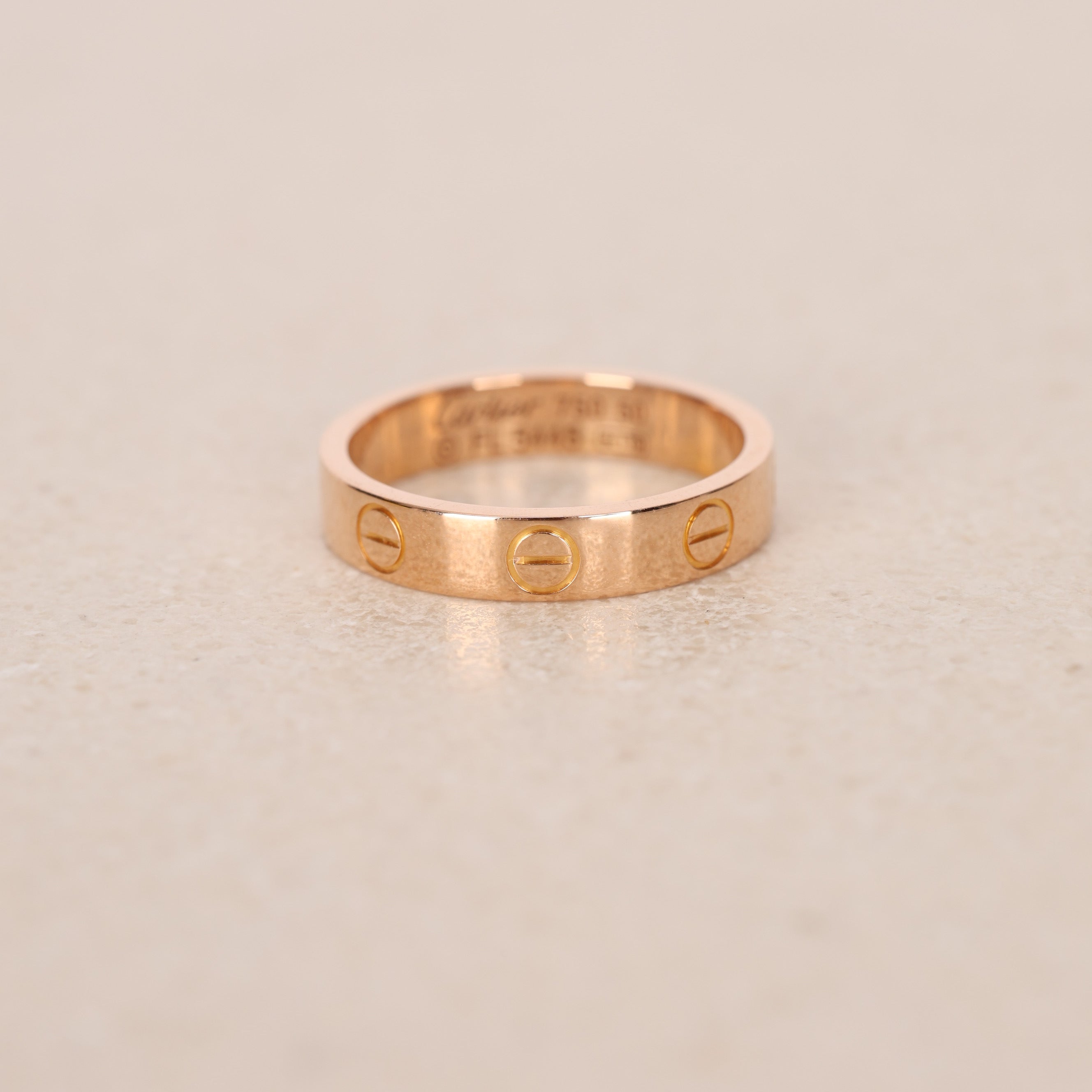 Cartier Rose Gold Love Ring