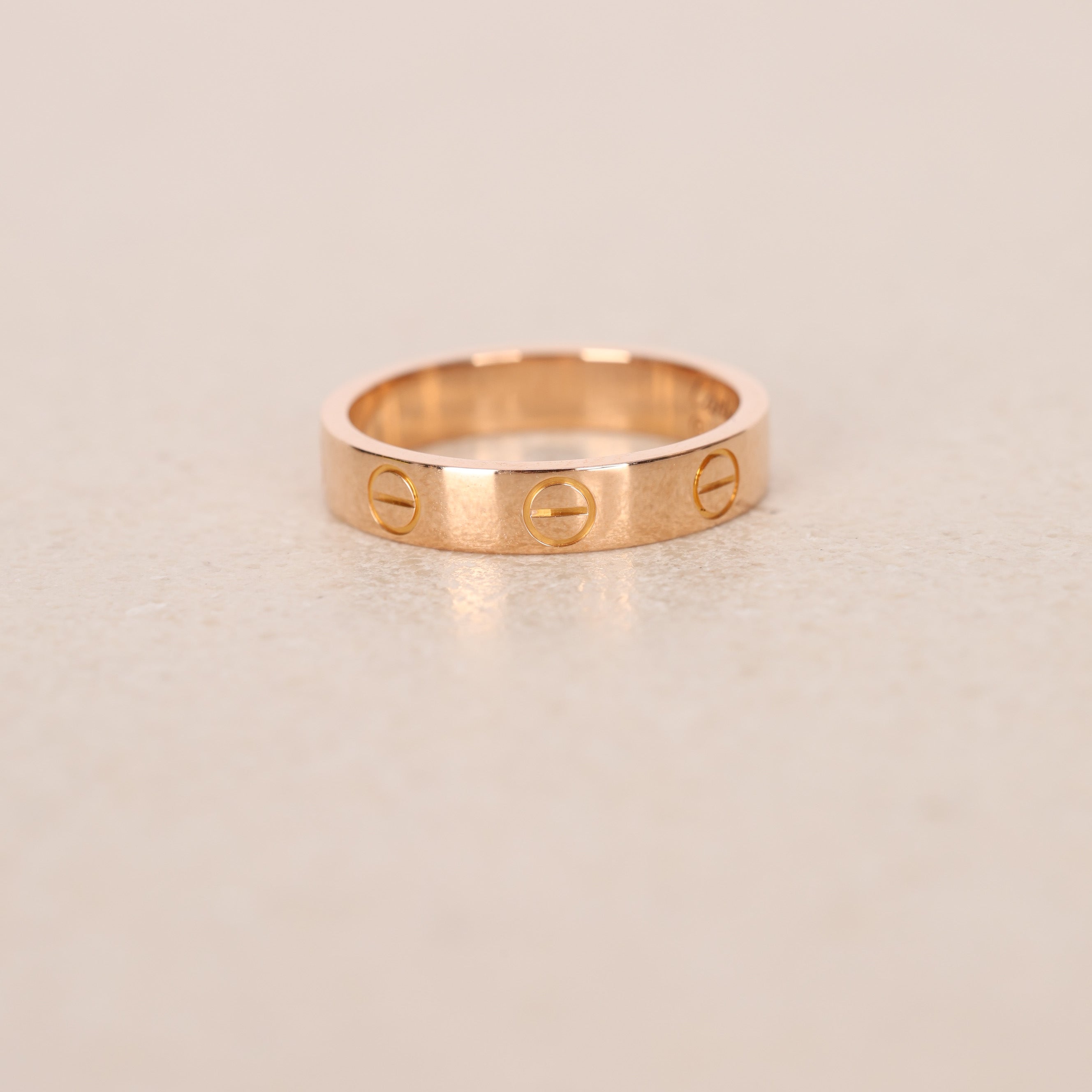 Cartier Rose Gold Love Ring
