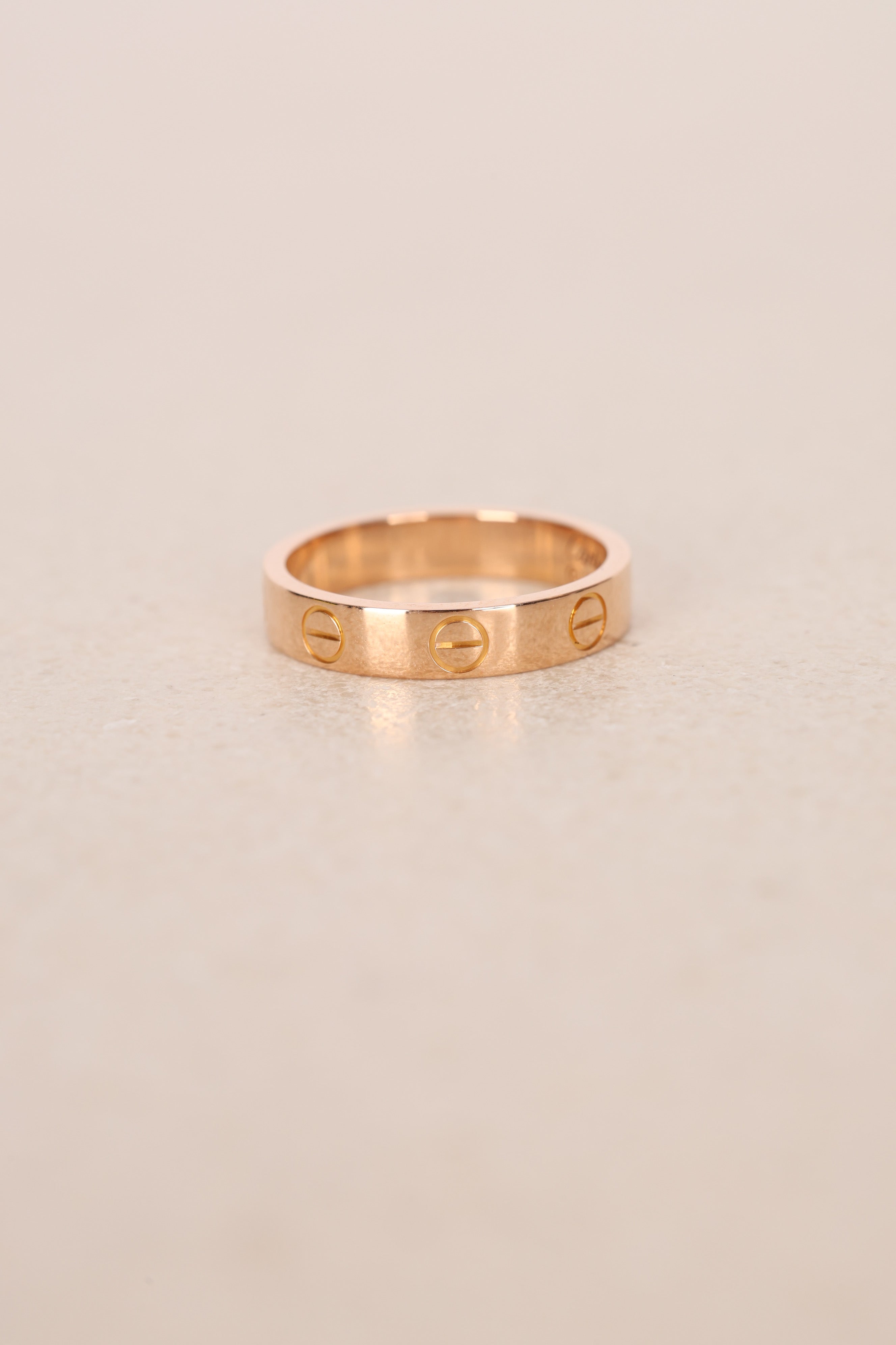 Cartier Rose Gold Love Ring