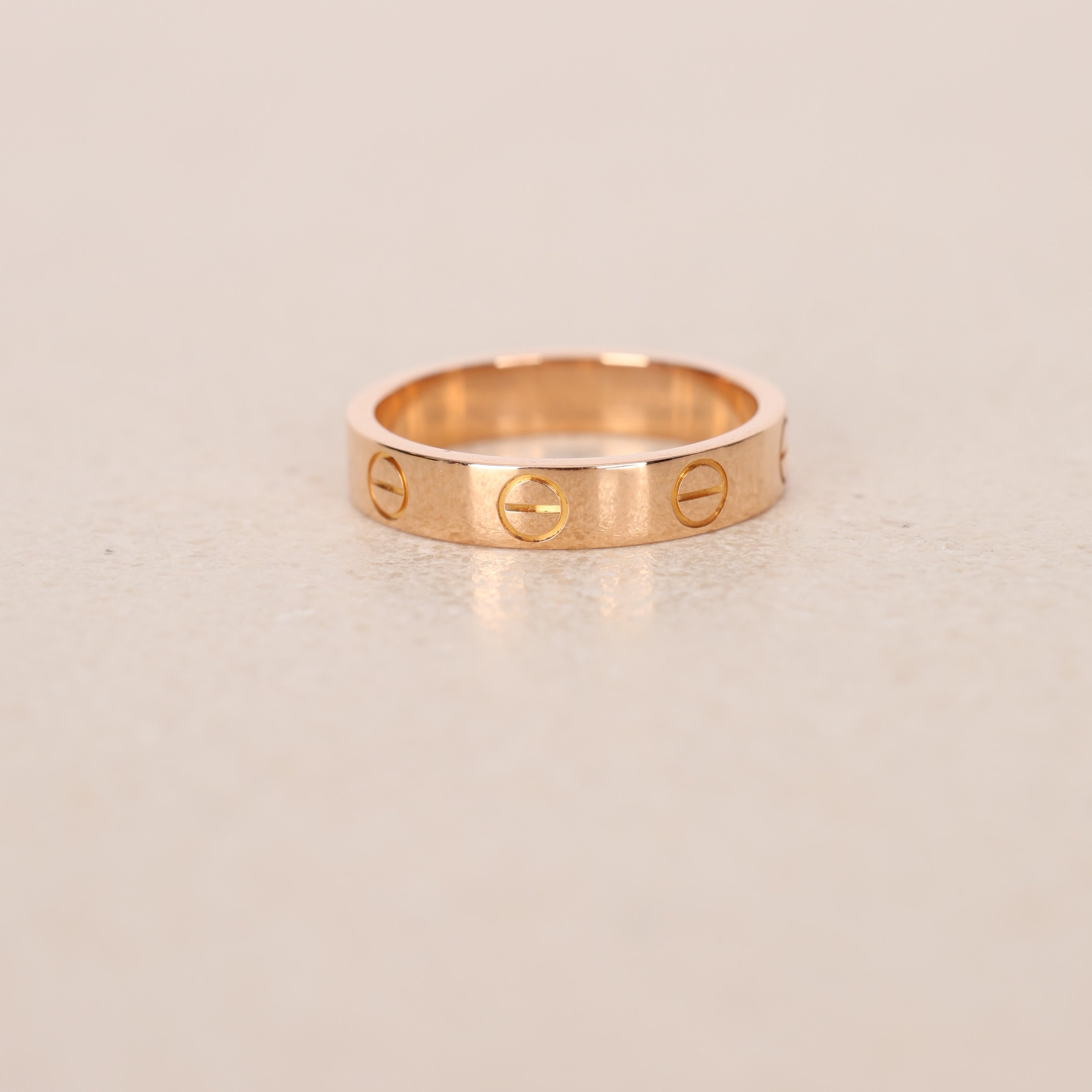 Cartier Rose Gold Love Ring