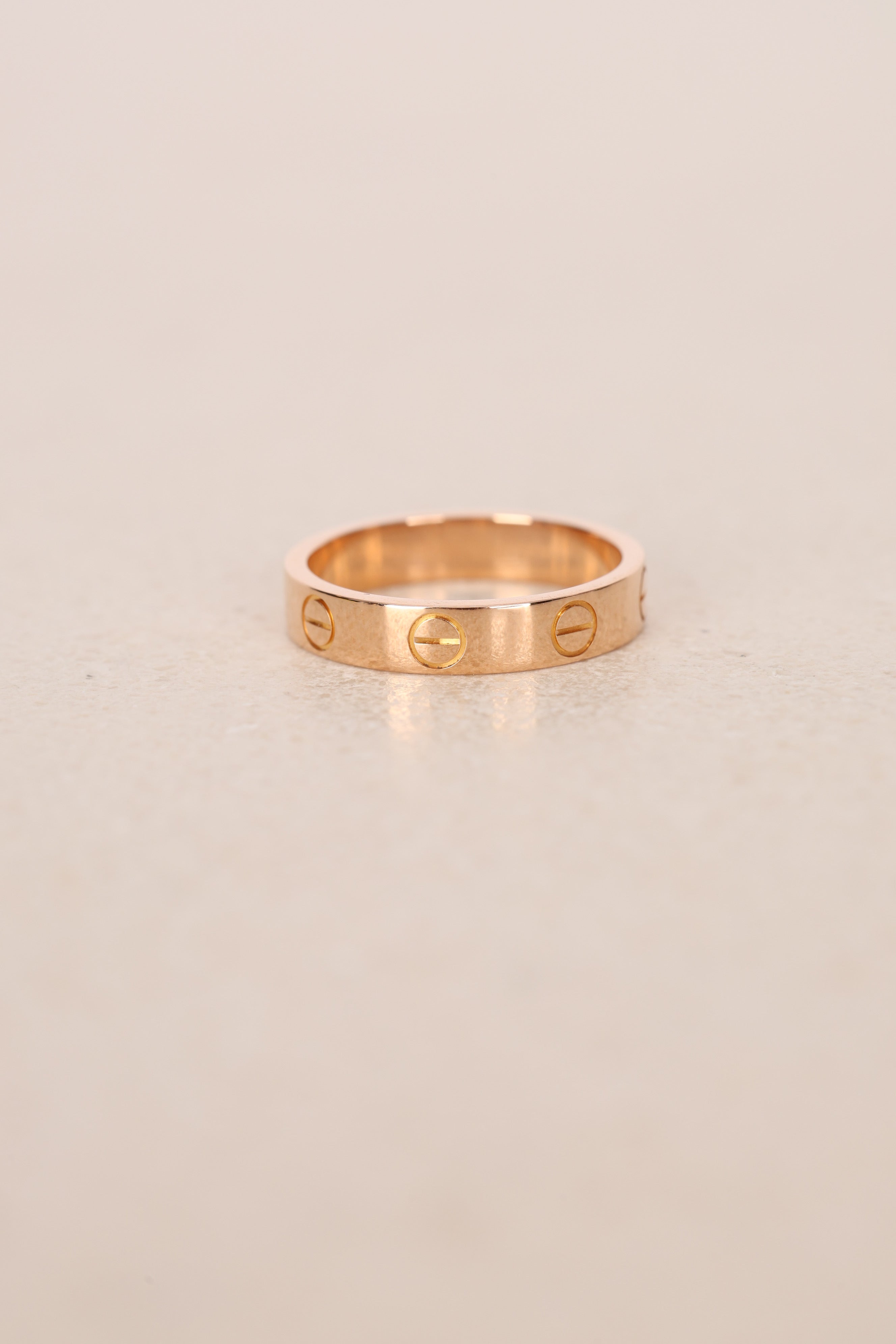 Cartier Rose Gold Love Ring