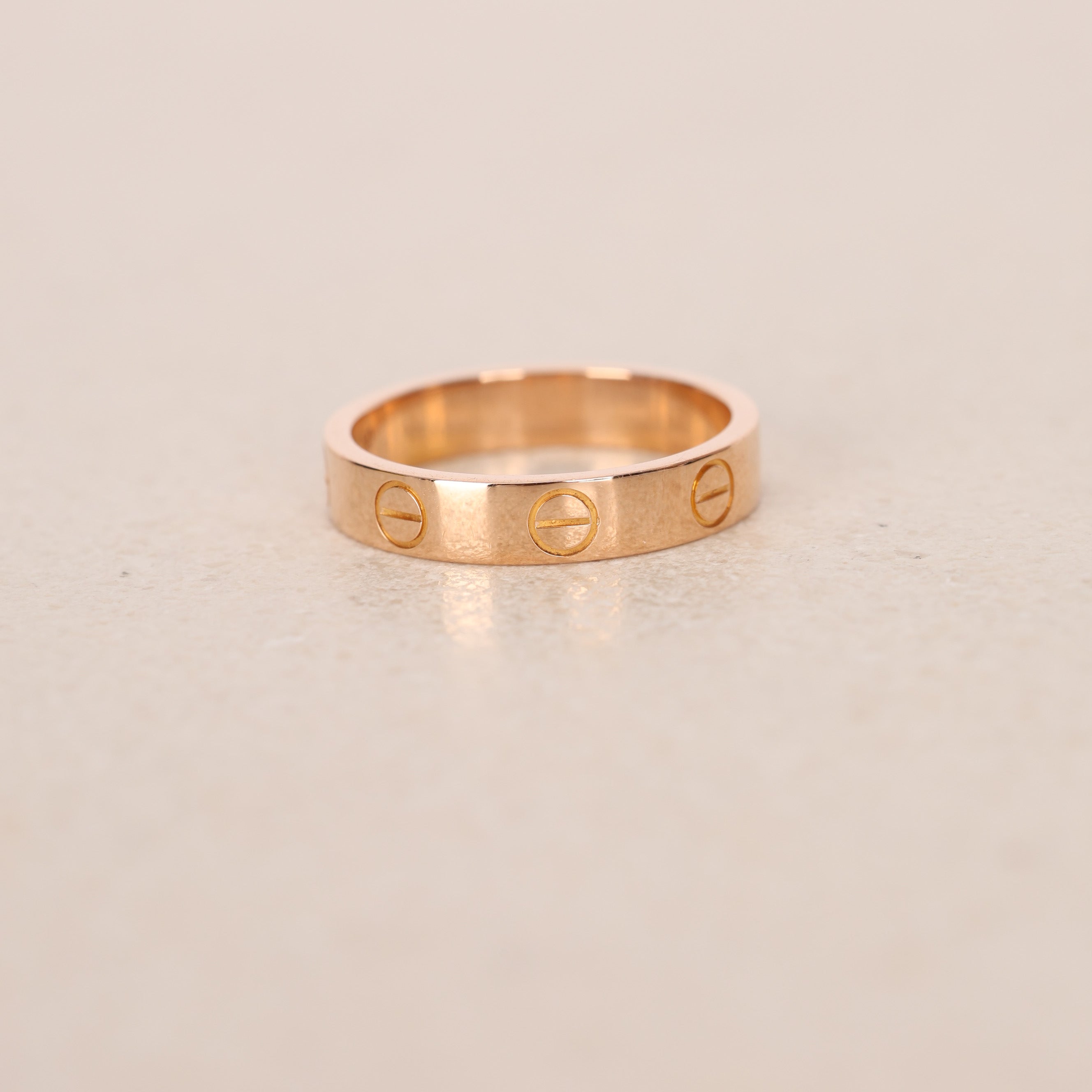 Cartier Rose Gold Love Ring