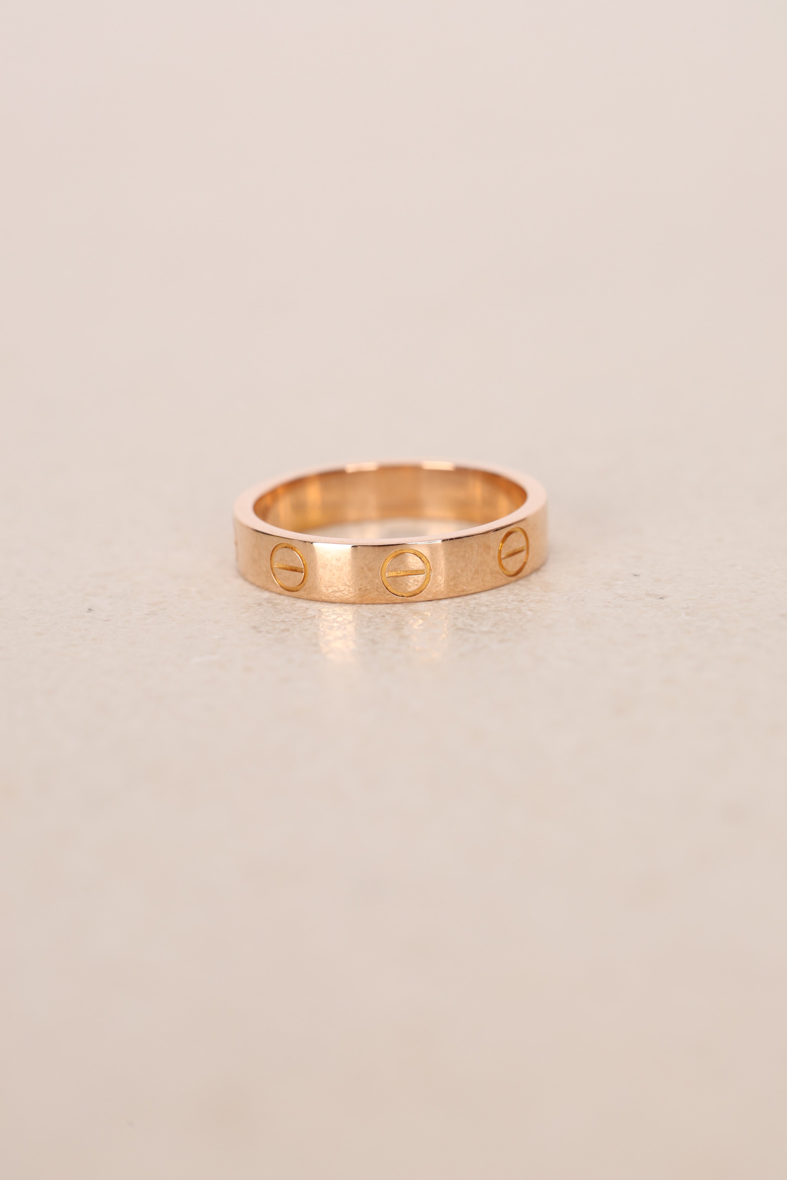 Cartier Rose Gold Love Ring