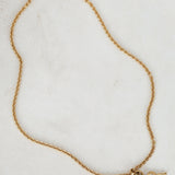Dior Logo Crystal Necklace