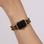 Chanel 1987 Gold Chainlink Premiere Watch