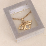 Dior Gold Logo Necklace