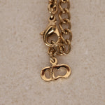 Dior Gold Logo Necklace