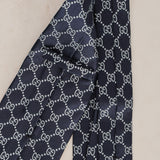 Gucci Monogram Navy Silk Tie