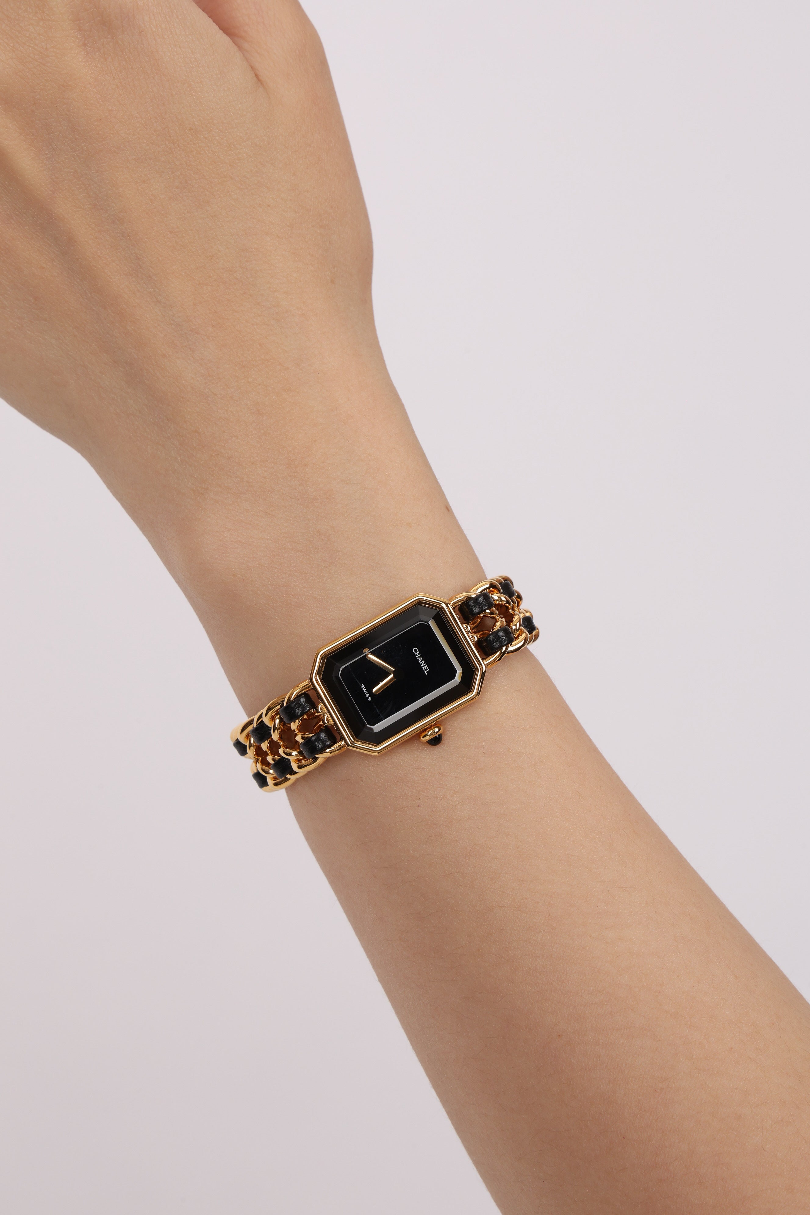 Chanel Gold Premiere Black Watch